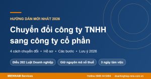 Chuyển đổi công ty TNHH sang công ty cổ phần 2026