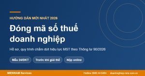 Đóng mã số thuế doanh nghiệp 2026