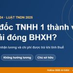 Giám đốc công ty TNHH 1 thành viên có phải đóng BHXH không?