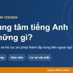 Mở trung tâm tiếng Anh cần những gì? Hướng dẫn năm 2026